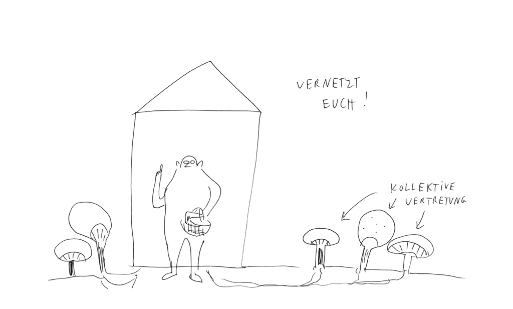 Grafik: Vernetzt euch!