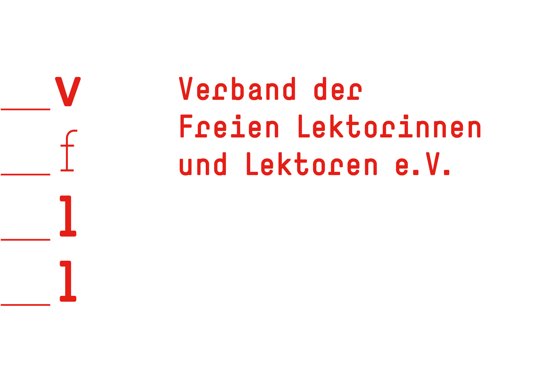 Logo von Verband der Freien Lektorinnen und Lektoren e. V. (VFLL)