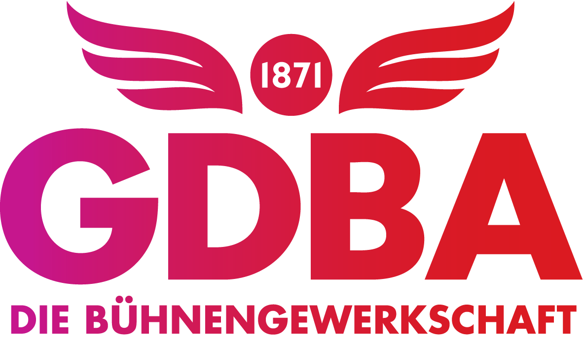 Logo von GDBA die Bühnengewerkschaft